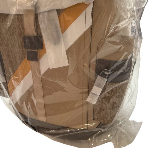 Michael Kors Rivington Logo Stripe Backpack (NWT) - Picture 8 of 10